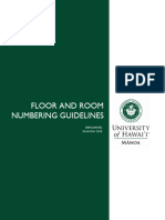 UHM Floor and Room Numbering Guidelines 2018-11-01