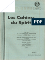 Cahiers Du Spiritisme n4 1947