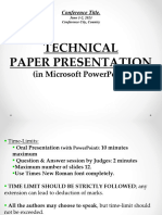 Sample Paper Presentation