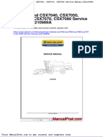 New Holland Csx7040 Csx7050 Csx7060 Csx7070 Csx7080 Service Manual 84210989a