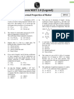 Thermal Properties of Matter