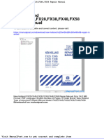 New Holland Fx25fx45fx28fx38fx48fx58 Repair Manual