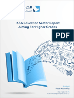 KSA Education Sector Report - Aljazira