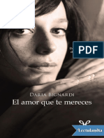 El Amor Que Te Mereces - Daria Bignardi