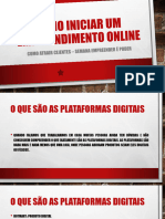 Como Iniciar Um Empreendimento Online