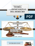 Teoría Tridimensional Del Derecho