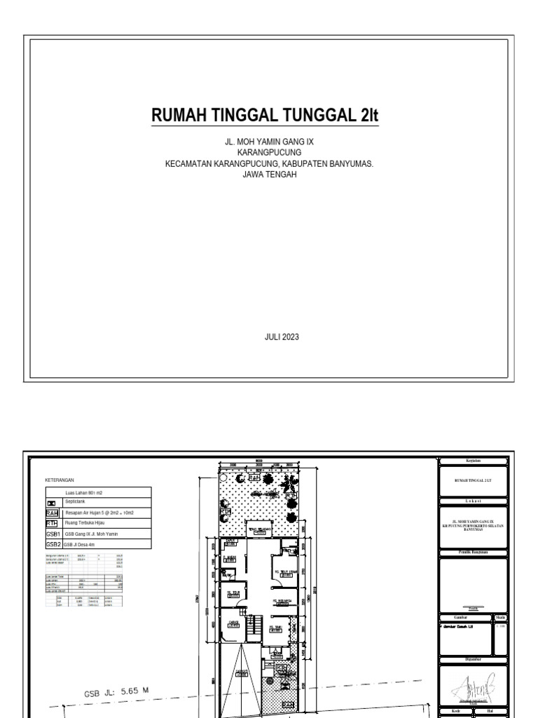 Gambar Design Rumah Tinggal 2 Lantai Pdf