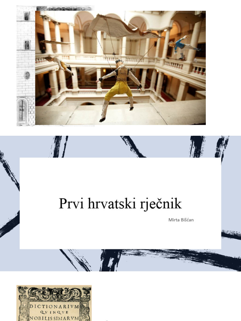 Prvi Hrvatski Rječnik | PDF