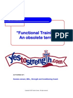 Functional Training An Obsolete Term
