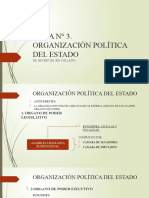 Tema No 3. Organización Política Del Estado