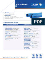 Ficha Técnica NTP ISO 4427 AZUL