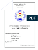 NCKH- Cao Dán Thiên Niên Kiện