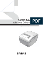 SAM4S Windows Driver&Installer (ENG) - V6.2