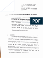 Interpone Recurso de Casación Excepcional