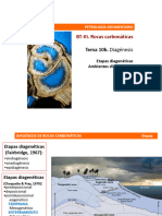 Tema 10b - Carbonaticas Diagenesis Ambientes 21-22