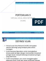 Pertemuan 9: Virtual Local Area Network (VLAN)