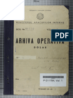 Arhiva Operativa Corneliu Zelea Codreanu Vol. 1