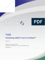 T100 Modelling SABSA With ArchiMate v2.01