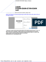 Pimespo Forklift E35n E40n E50n E60n E70n E80n Repair Manual