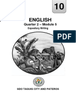 English: Quarter 2 - Module 5