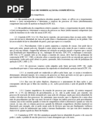 Causas de Modificação Da Competência