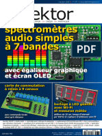 Spectromètres Audio Simples À 7 Bandes: Lektor