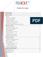 Guides Stages Isat