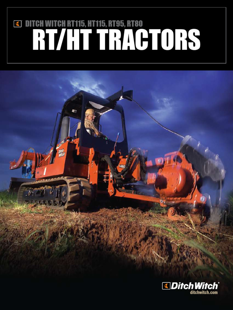 rt80 95 115 Brochure | PDF | Horsepower | Tractor