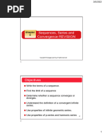 00 - Review - Sequences - Series - Convergence