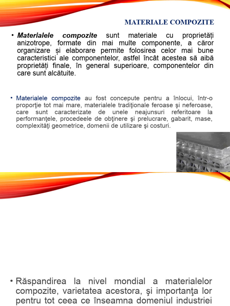 Curs 9 - TM - Tehnologia Materialelor Compozite | PDF
