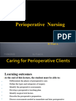 Perioperative Care