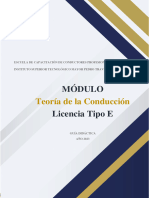 Módulo Teoría de la Conducción