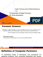 Lecture 01 - Fundamentals of Digital Forensics