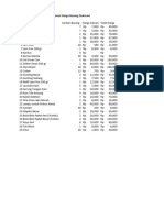 Daftar Untuk Dekor