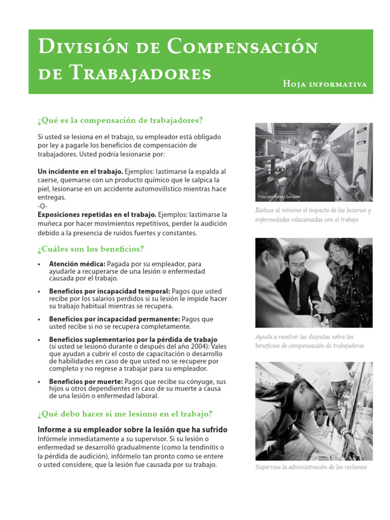 Employee Fact Sheet Spanish PDF
