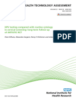 HPV Testing Compared With Routine Cytology in Cervical Screening Long-Term Follow-Up of ARTISTIC RCT