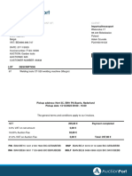 Invoice: in Contract and For Account Of: Client