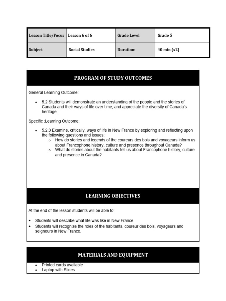 Postcard Lesson Plan PDF Cognitive Science Human Communication