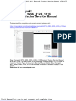 Steyr Kompakt 4075 - 4085 - 4095 - 4105 - 4115 Ecotech - Tractor Service Manual 47803877