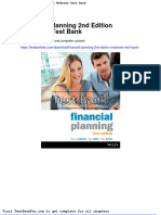 Financial Planning 2nd Edition Mckeown Test Bank