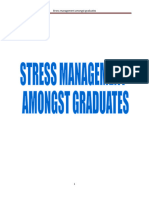 Stress Management Among Graduates