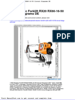 Still Electric Forklift Rx20 Rx60!16!50 Circuit Diagrams de