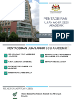 Pentadbiran Ujian Akhir Sesi Akademik