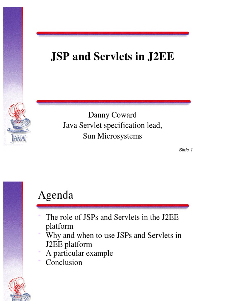 JSP and Servlets in J2EE Overview | PDF | Java Server Pages | Java Platform