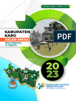 Kabupaten Karo Dalam Angka 2023