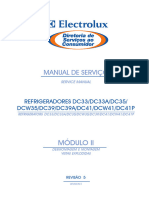 Manual de Serviço Refrigerador Frost Free DC33 DC33A DC34A DC35