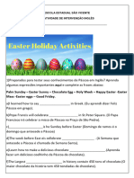 Activities Easter 3 Ano Médio Tarde