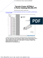 Tadano All Terrain Crane Atf80 4 SN 2043135 Parts Catalog Endefr