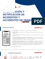 Investigación y Notificación de Incidentes y Accidentes