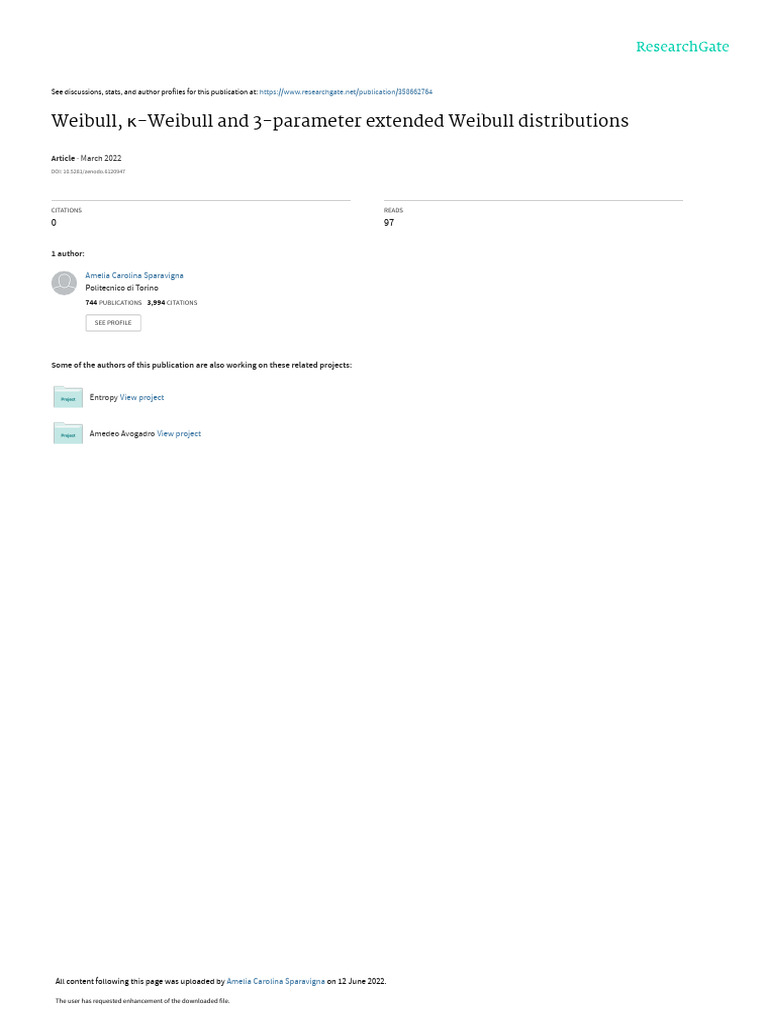 THE CONCISE GUIDE TO WEIBULL DISTRIBUTION visual data 6